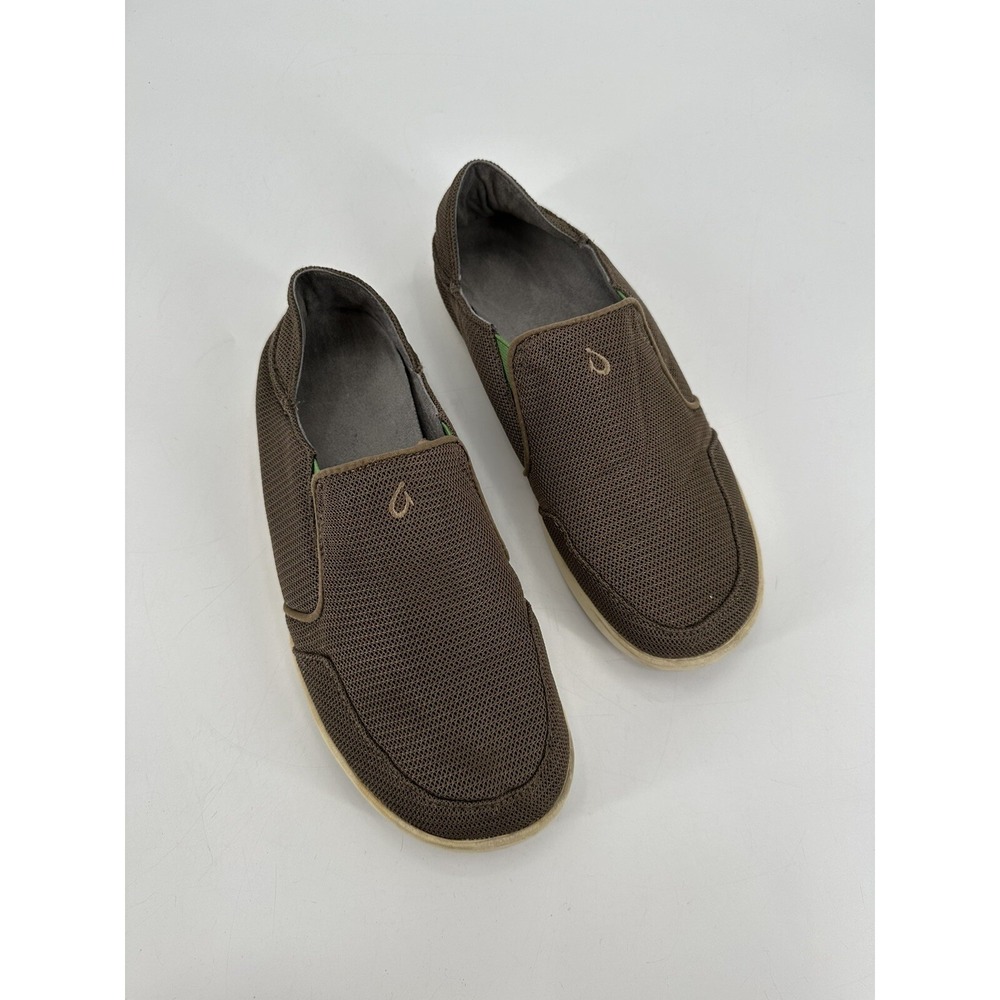 Olukai Nohea Mesh Men's 9 Slip On Brown